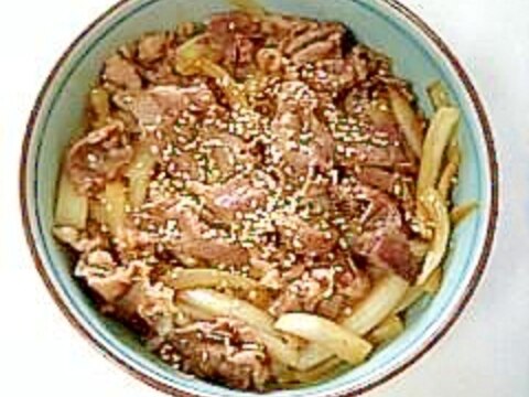 韓国風☆スタミナ焼肉丼☆